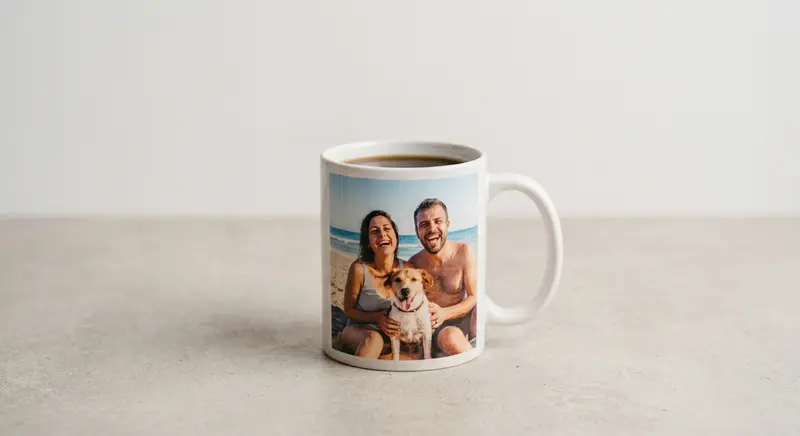 Tazza bianca personalizzata con Foto